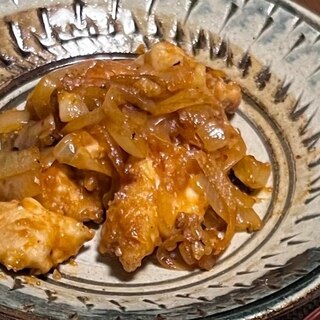 鶏肉のピリ辛ソース